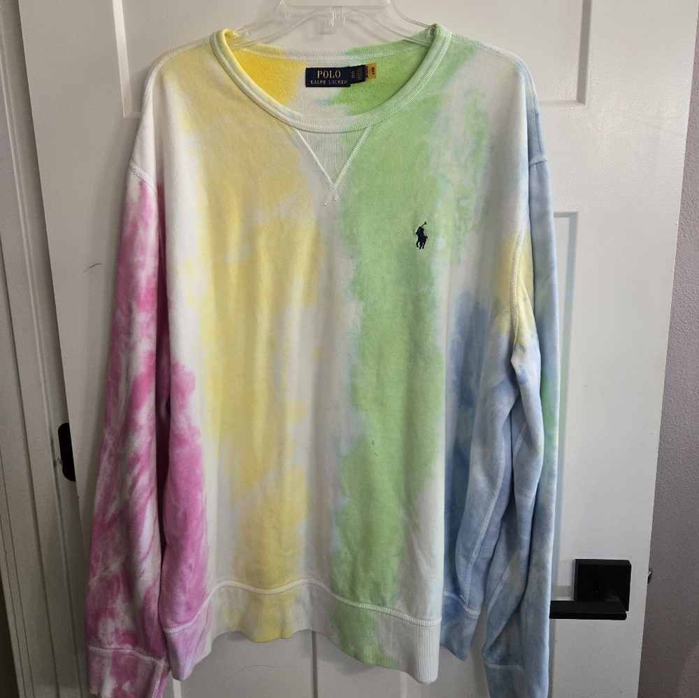 Ralph Lauren Multicolor Tie-Dye Sweatshirt